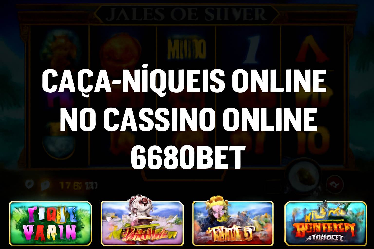 Explore o mundo das slot machines no 6680BET Casino